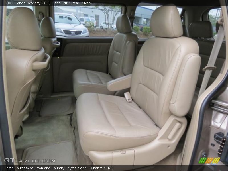 Sage Brush Pearl / Ivory 2003 Honda Odyssey EX-L
