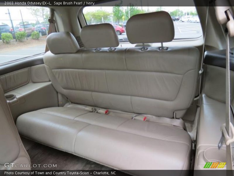 Sage Brush Pearl / Ivory 2003 Honda Odyssey EX-L