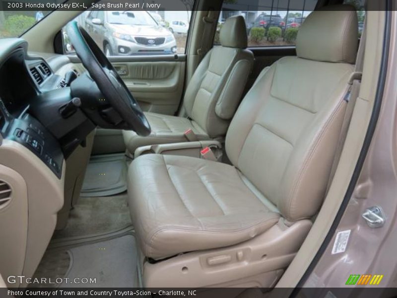 Sage Brush Pearl / Ivory 2003 Honda Odyssey EX-L