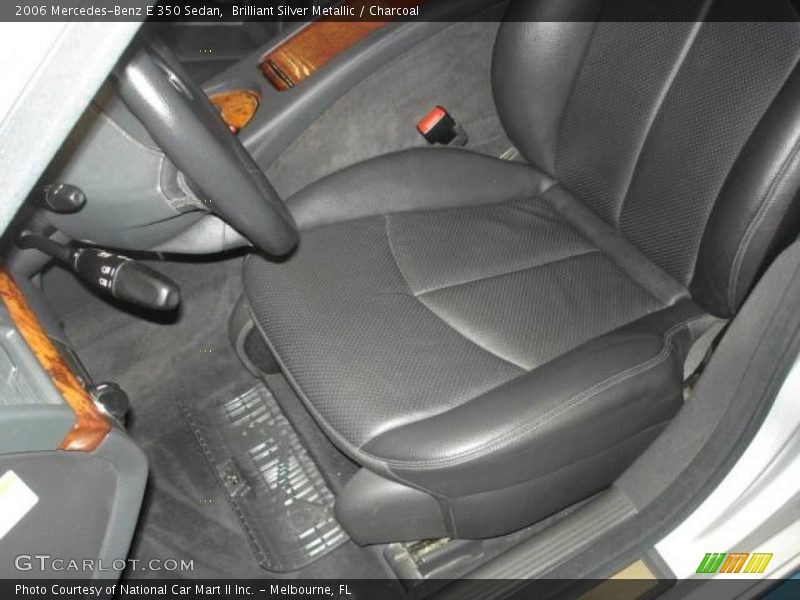 Brilliant Silver Metallic / Charcoal 2006 Mercedes-Benz E 350 Sedan