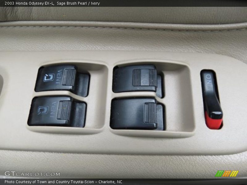 Sage Brush Pearl / Ivory 2003 Honda Odyssey EX-L
