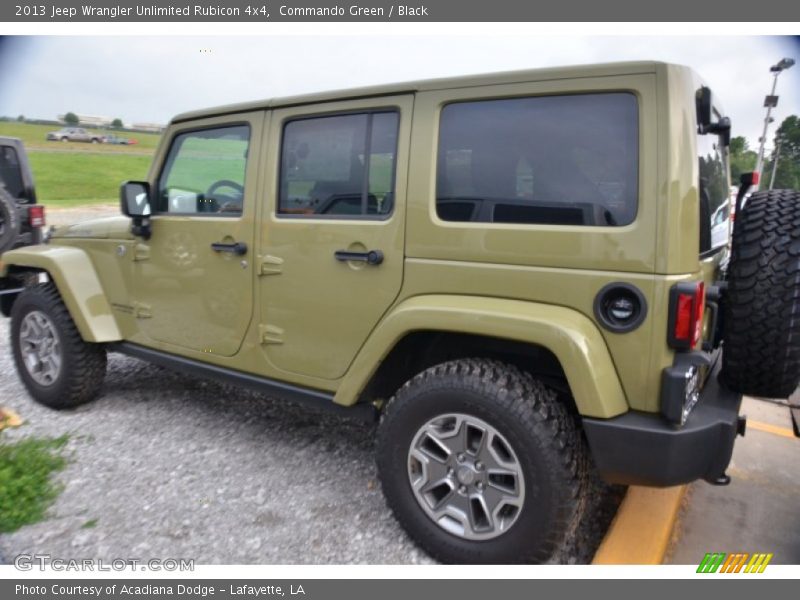  2013 Wrangler Unlimited Rubicon 4x4 Commando Green