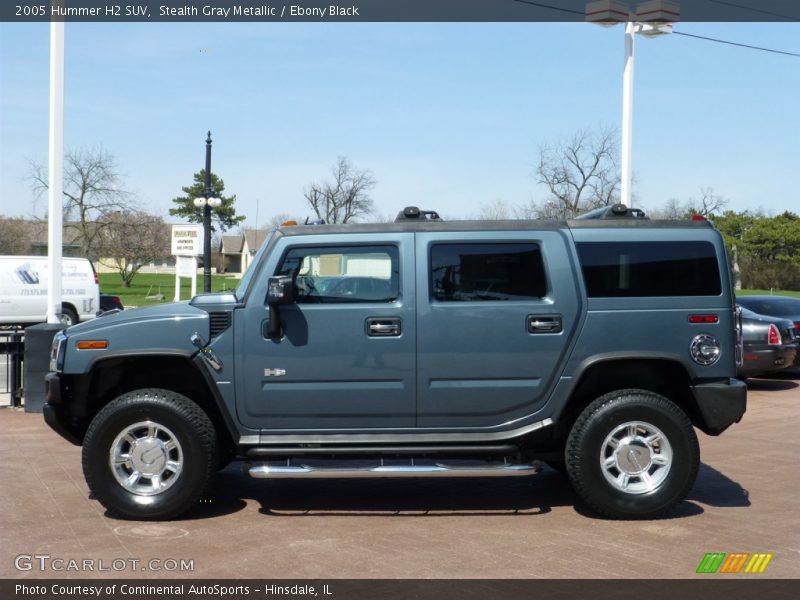 Stealth Gray Metallic / Ebony Black 2005 Hummer H2 SUV