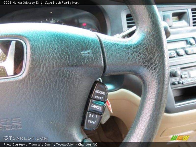 Sage Brush Pearl / Ivory 2003 Honda Odyssey EX-L