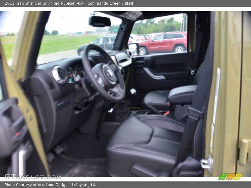 Commando Green / Black 2013 Jeep Wrangler Unlimited Rubicon 4x4