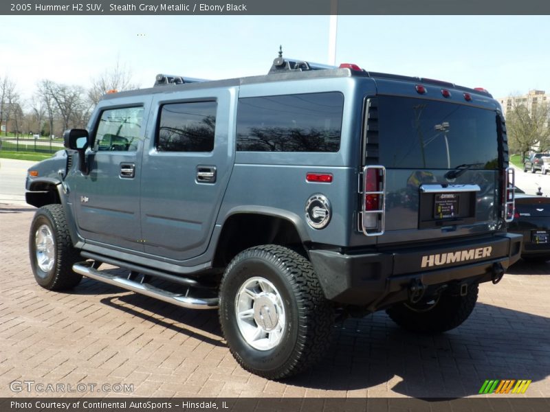 Stealth Gray Metallic / Ebony Black 2005 Hummer H2 SUV