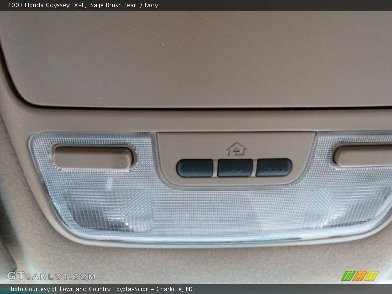 Sage Brush Pearl / Ivory 2003 Honda Odyssey EX-L