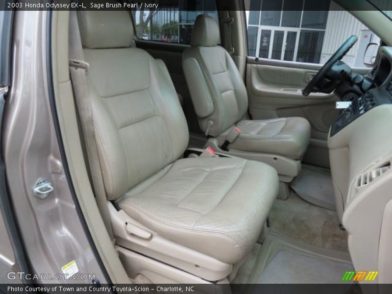 Sage Brush Pearl / Ivory 2003 Honda Odyssey EX-L