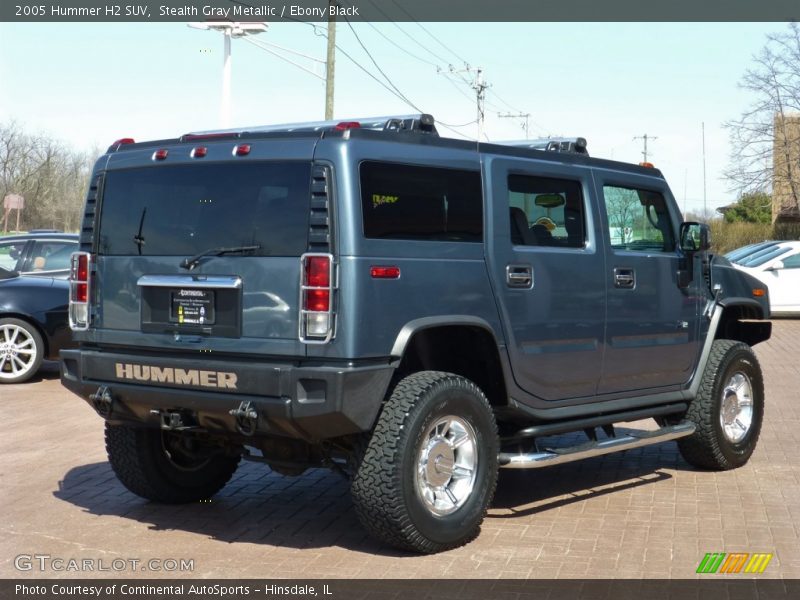 Stealth Gray Metallic / Ebony Black 2005 Hummer H2 SUV