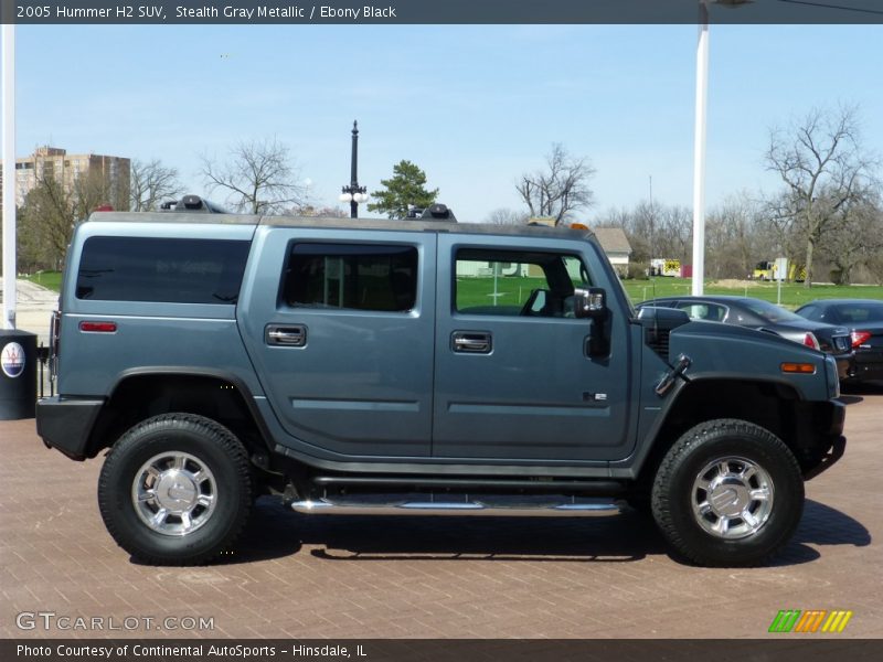 Stealth Gray Metallic / Ebony Black 2005 Hummer H2 SUV