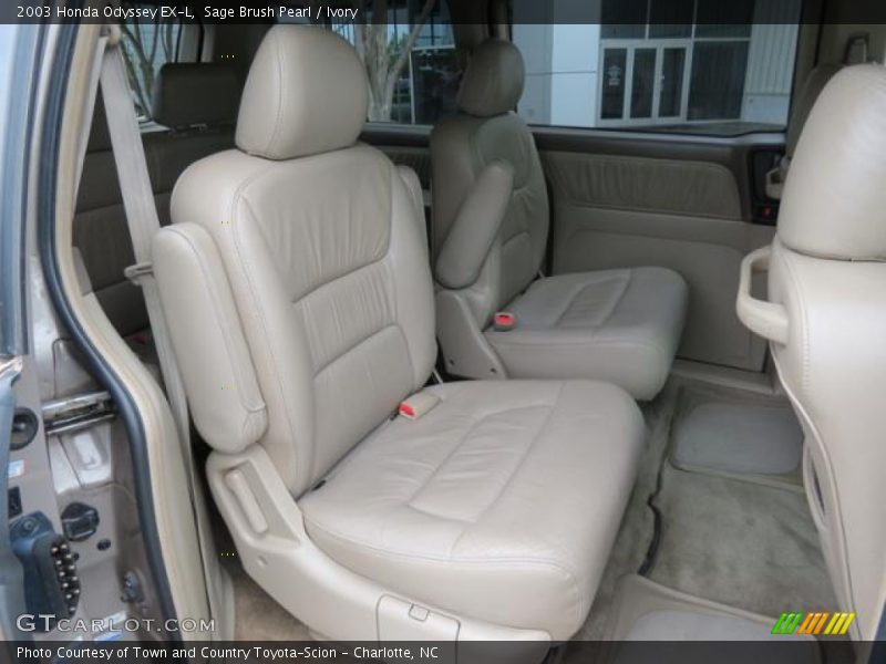 Sage Brush Pearl / Ivory 2003 Honda Odyssey EX-L