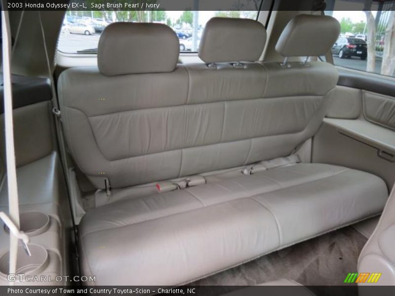 Sage Brush Pearl / Ivory 2003 Honda Odyssey EX-L