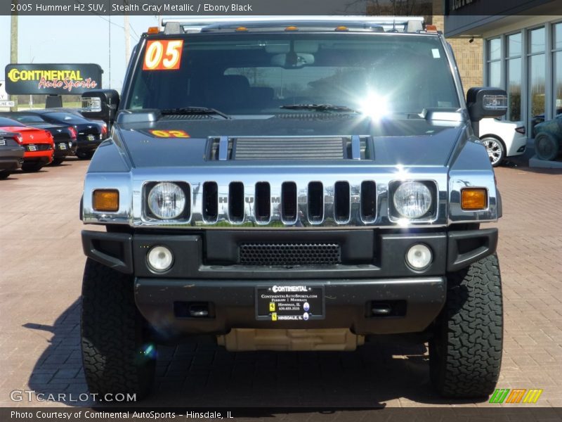 Stealth Gray Metallic / Ebony Black 2005 Hummer H2 SUV