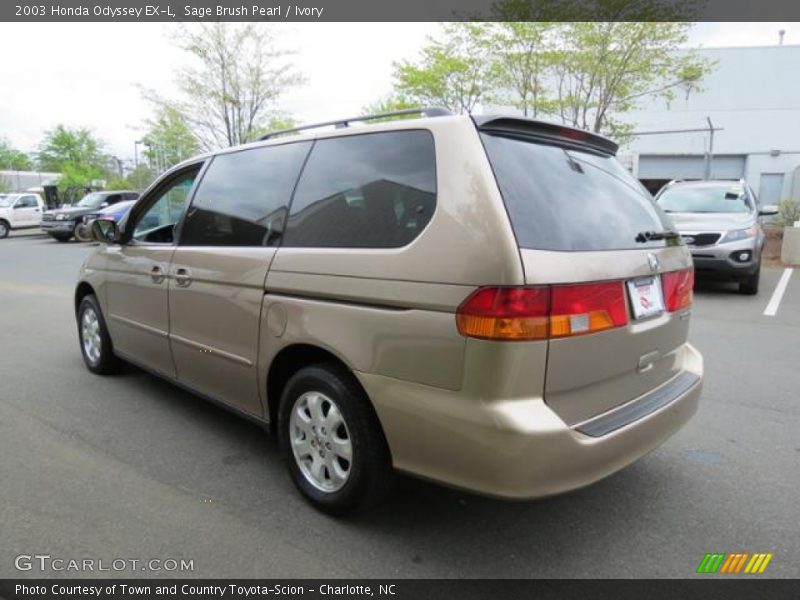 Sage Brush Pearl / Ivory 2003 Honda Odyssey EX-L