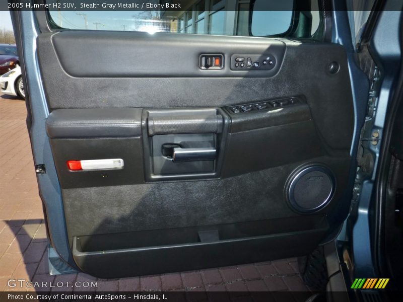 Stealth Gray Metallic / Ebony Black 2005 Hummer H2 SUV