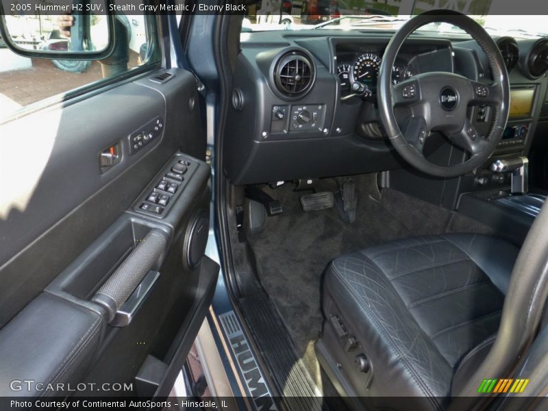 Stealth Gray Metallic / Ebony Black 2005 Hummer H2 SUV