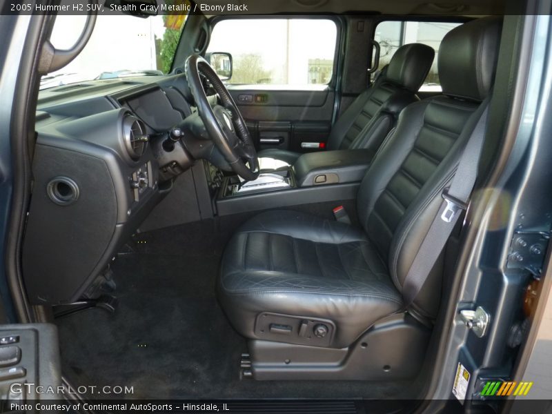 Stealth Gray Metallic / Ebony Black 2005 Hummer H2 SUV