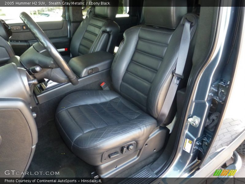 Stealth Gray Metallic / Ebony Black 2005 Hummer H2 SUV