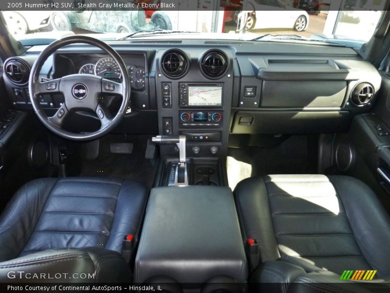 Stealth Gray Metallic / Ebony Black 2005 Hummer H2 SUV