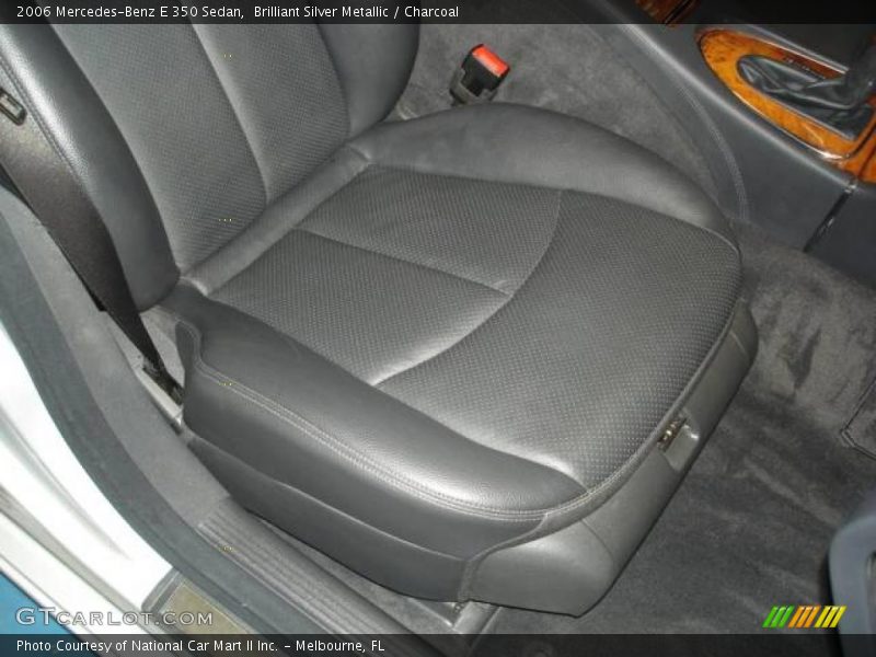 Brilliant Silver Metallic / Charcoal 2006 Mercedes-Benz E 350 Sedan