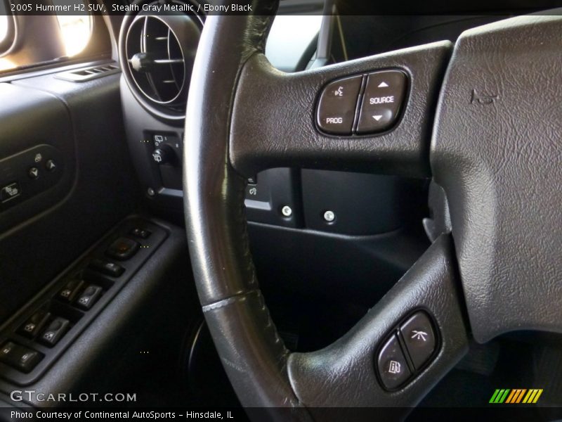 Stealth Gray Metallic / Ebony Black 2005 Hummer H2 SUV