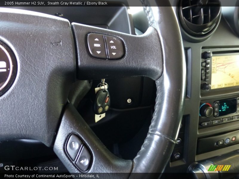Stealth Gray Metallic / Ebony Black 2005 Hummer H2 SUV
