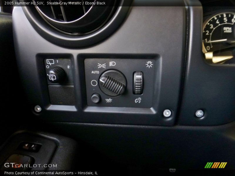 Stealth Gray Metallic / Ebony Black 2005 Hummer H2 SUV