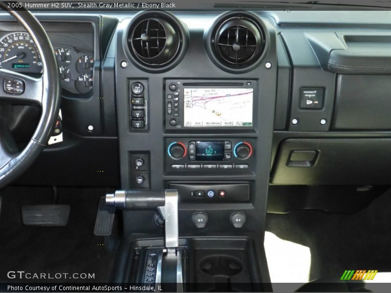 Stealth Gray Metallic / Ebony Black 2005 Hummer H2 SUV