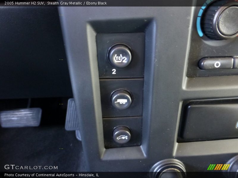 Stealth Gray Metallic / Ebony Black 2005 Hummer H2 SUV