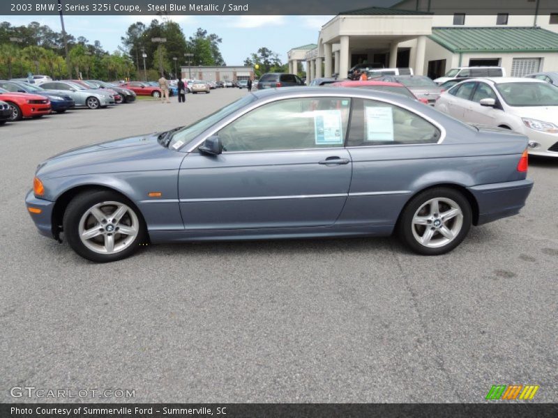  2003 3 Series 325i Coupe Steel Blue Metallic