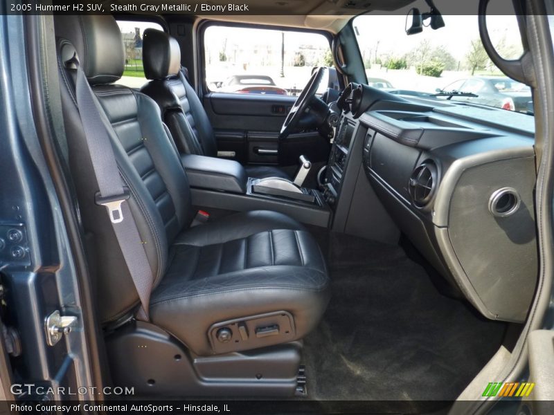 Stealth Gray Metallic / Ebony Black 2005 Hummer H2 SUV