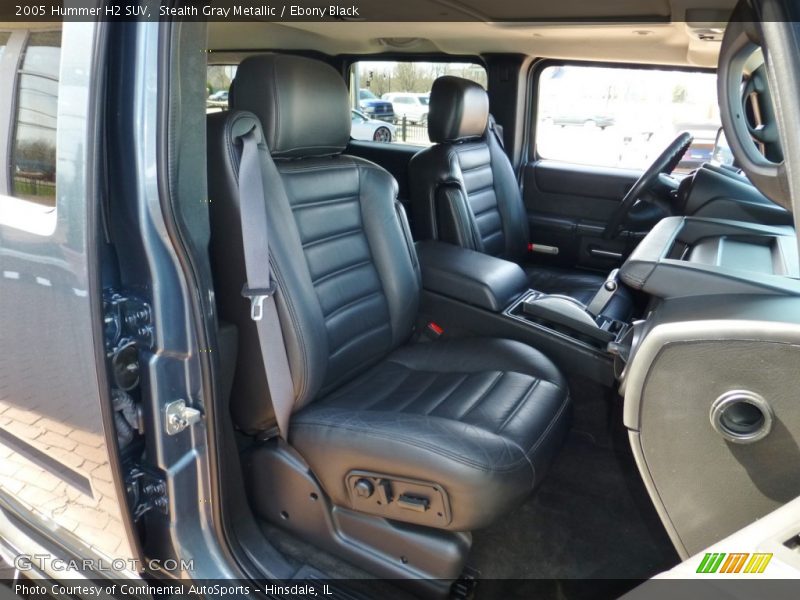 Stealth Gray Metallic / Ebony Black 2005 Hummer H2 SUV