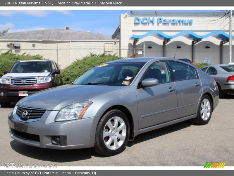 Precision Gray Metallic / Charcoal Black 2008 Nissan Maxima 3.5 SL