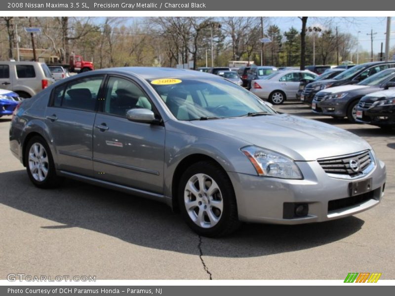 Precision Gray Metallic / Charcoal Black 2008 Nissan Maxima 3.5 SL