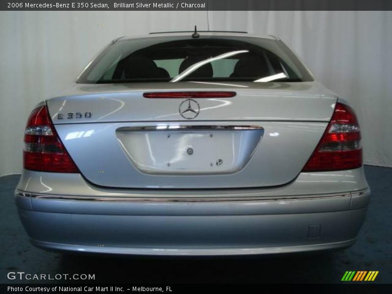 Brilliant Silver Metallic / Charcoal 2006 Mercedes-Benz E 350 Sedan