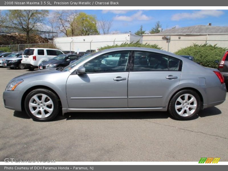 Precision Gray Metallic / Charcoal Black 2008 Nissan Maxima 3.5 SL
