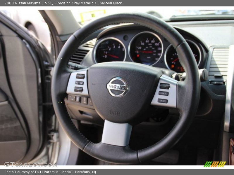 Precision Gray Metallic / Charcoal Black 2008 Nissan Maxima 3.5 SL