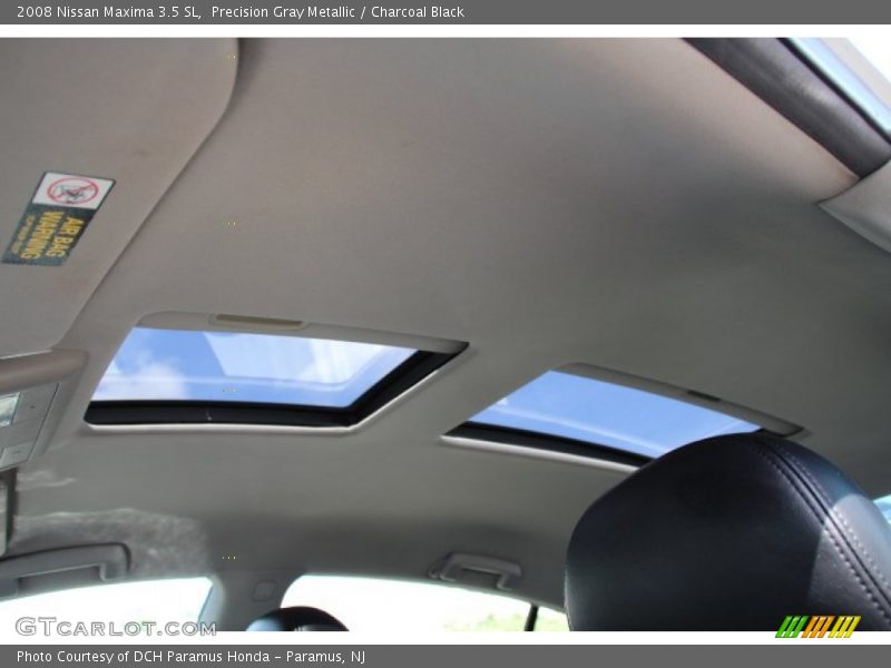 Precision Gray Metallic / Charcoal Black 2008 Nissan Maxima 3.5 SL