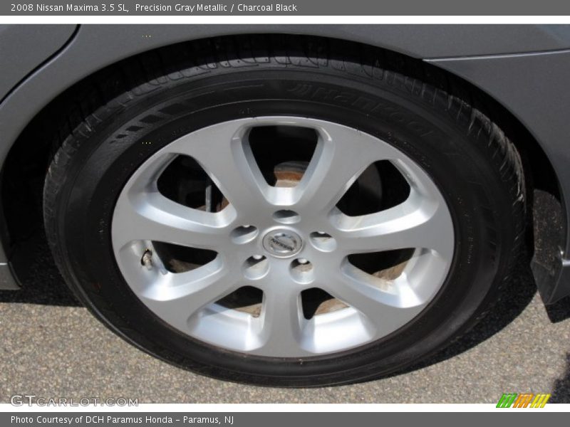 Precision Gray Metallic / Charcoal Black 2008 Nissan Maxima 3.5 SL