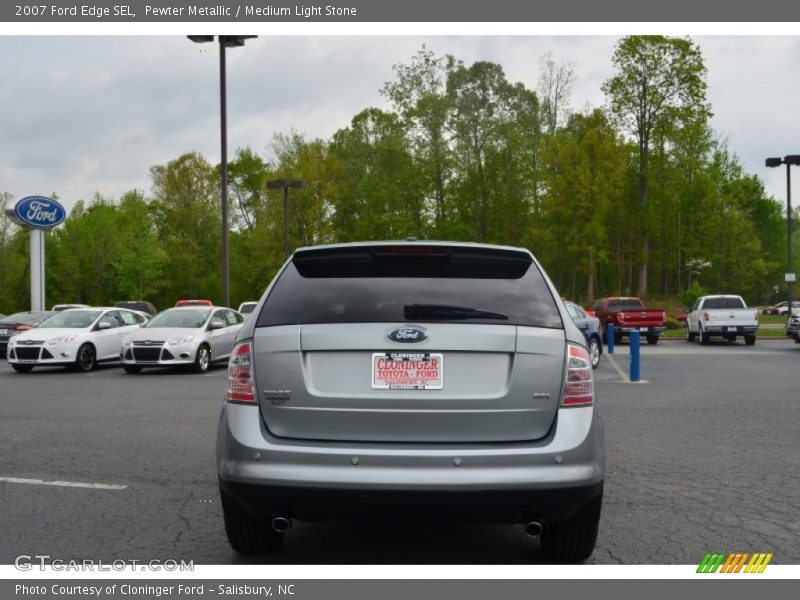 Pewter Metallic / Medium Light Stone 2007 Ford Edge SEL