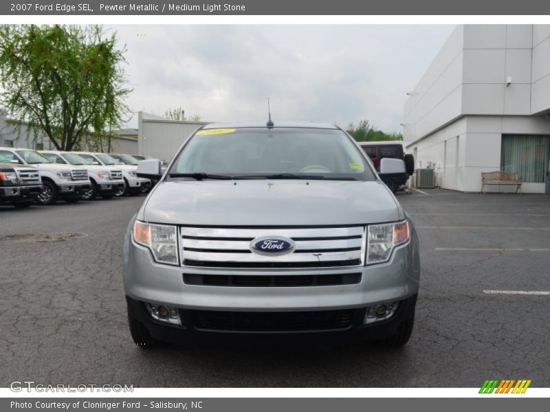 Pewter Metallic / Medium Light Stone 2007 Ford Edge SEL