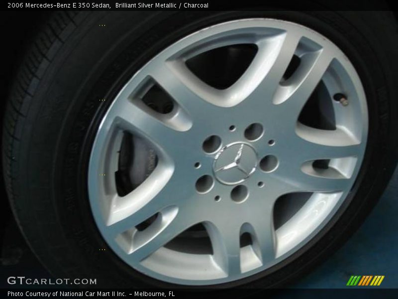 Brilliant Silver Metallic / Charcoal 2006 Mercedes-Benz E 350 Sedan