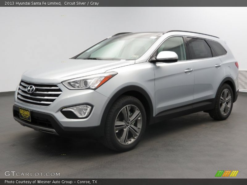 Circuit Silver / Gray 2013 Hyundai Santa Fe Limited
