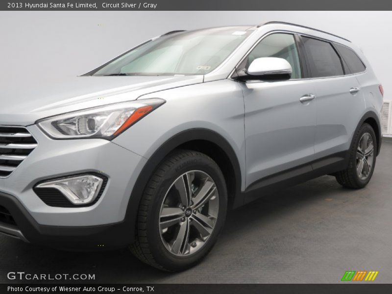 Circuit Silver / Gray 2013 Hyundai Santa Fe Limited
