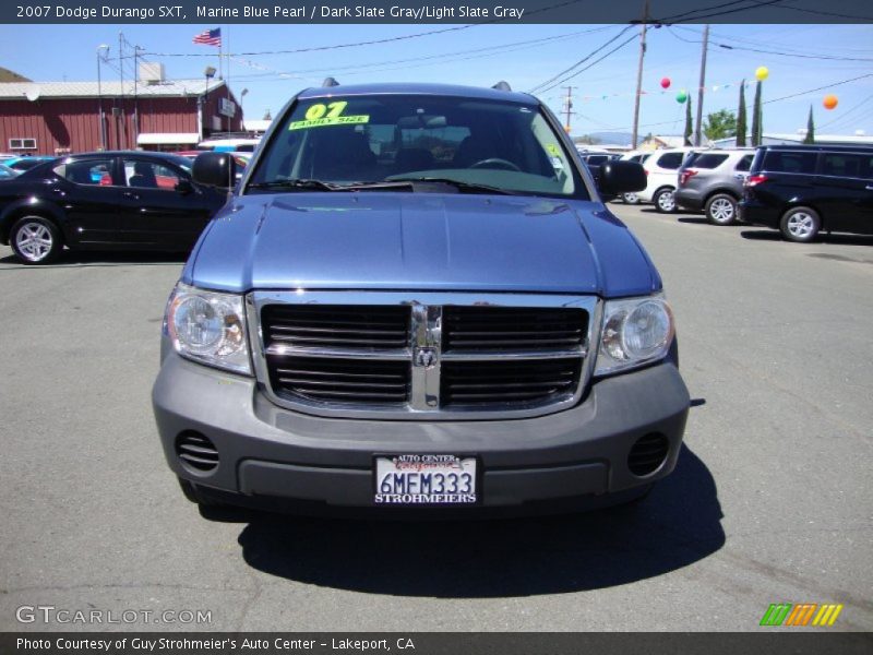 Marine Blue Pearl / Dark Slate Gray/Light Slate Gray 2007 Dodge Durango SXT