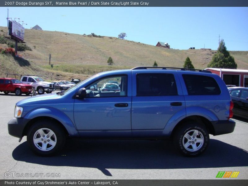 Marine Blue Pearl / Dark Slate Gray/Light Slate Gray 2007 Dodge Durango SXT