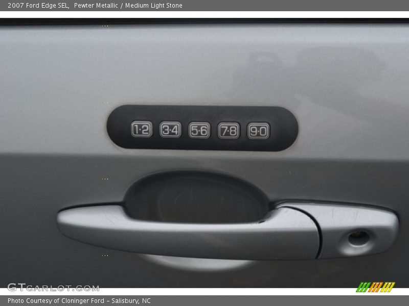 Pewter Metallic / Medium Light Stone 2007 Ford Edge SEL