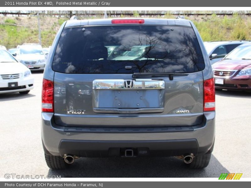 Polished Metal Metallic / Gray 2011 Honda Pilot EX 4WD