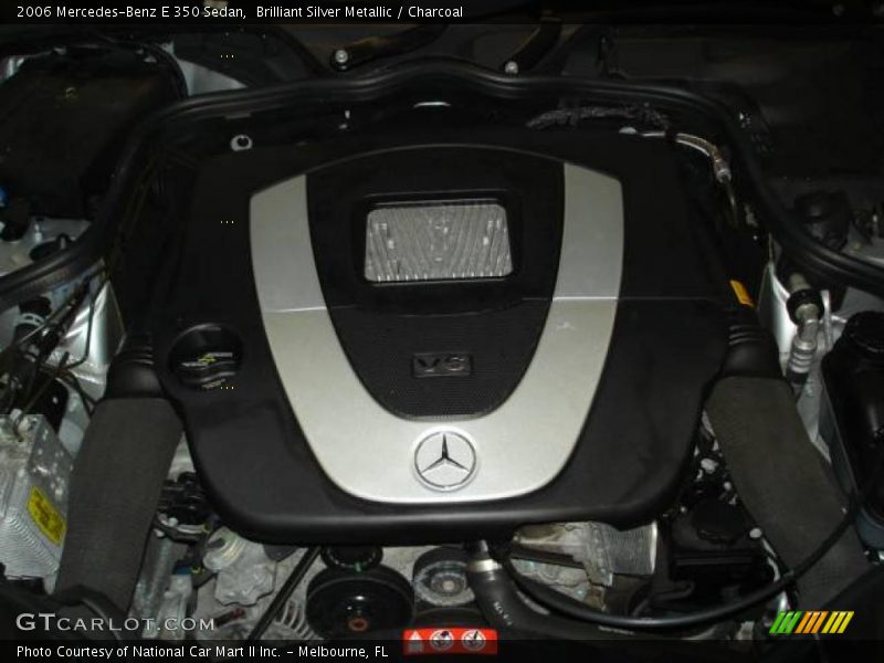 Brilliant Silver Metallic / Charcoal 2006 Mercedes-Benz E 350 Sedan