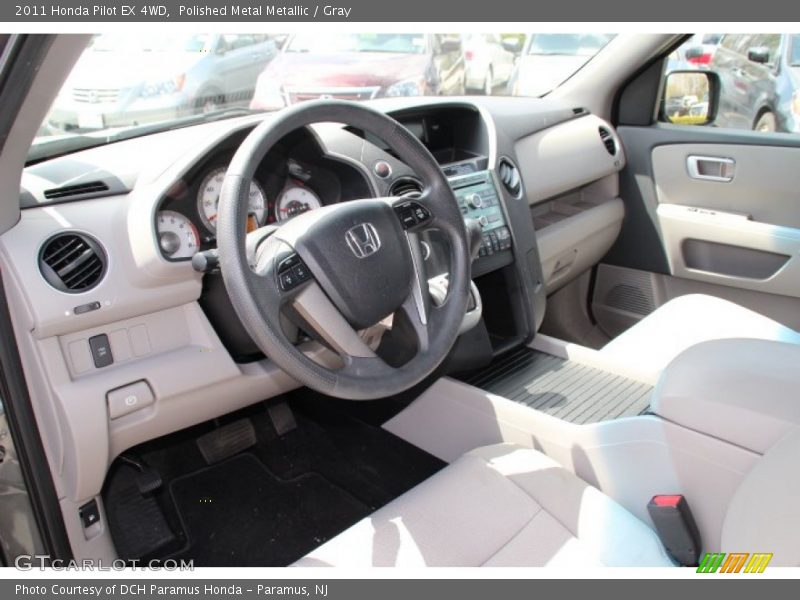  2011 Pilot EX 4WD Gray Interior